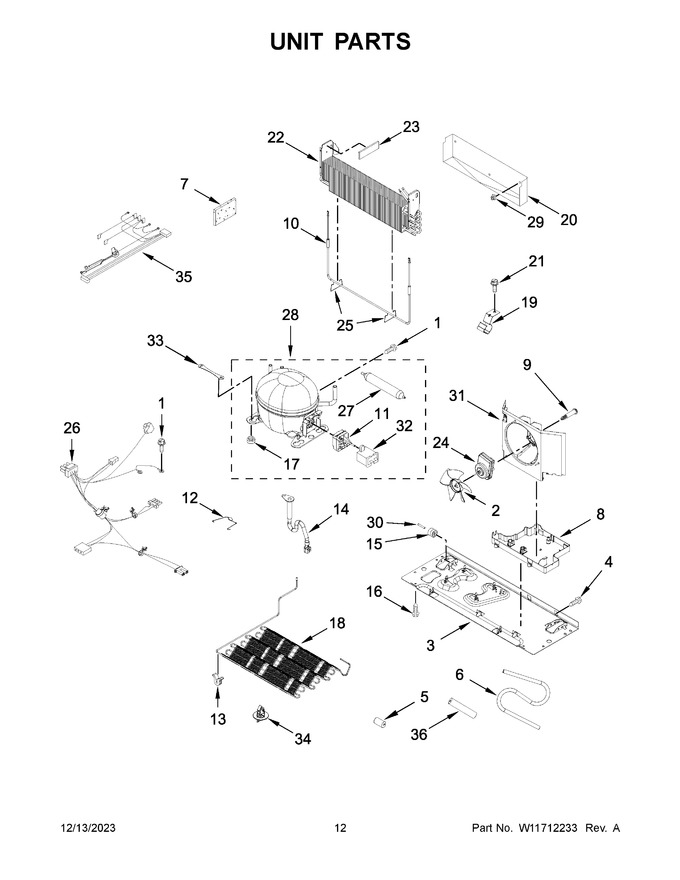 Diagram for WRX735SDHV08
