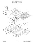 Diagram for 02 - Cooktop Parts