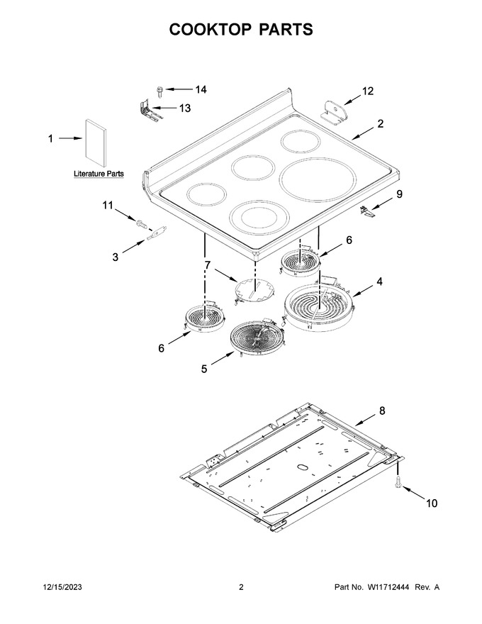 Diagram for YMER8800FW7