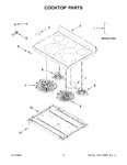 Diagram for 02 - Cooktop Parts