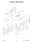 Diagram for 03 - Control Panel Parts