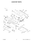 Diagram for 02 - Cooktop Parts