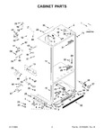 Diagram for 02 - Cabinet Parts