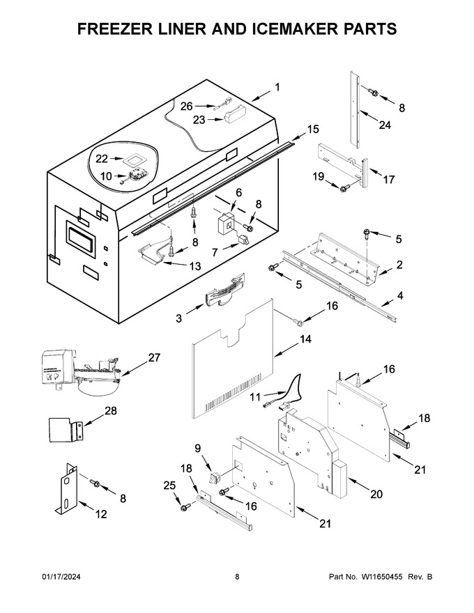 Diagram for JF36NXFXDE05