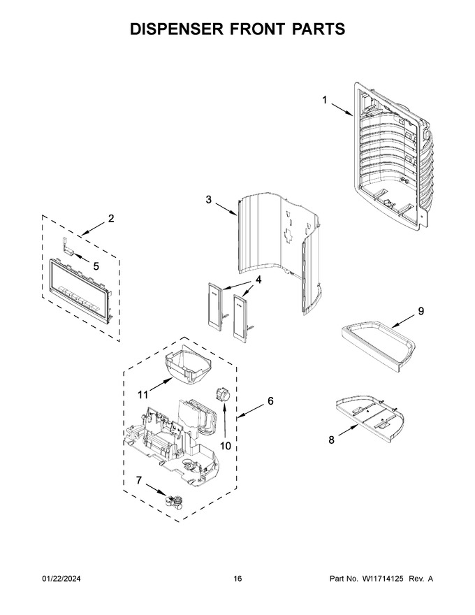 Diagram for WRF555SDHV10