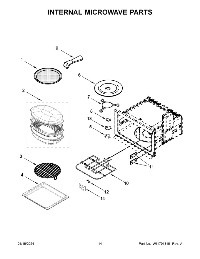 Diagram for KOEC530PWH00