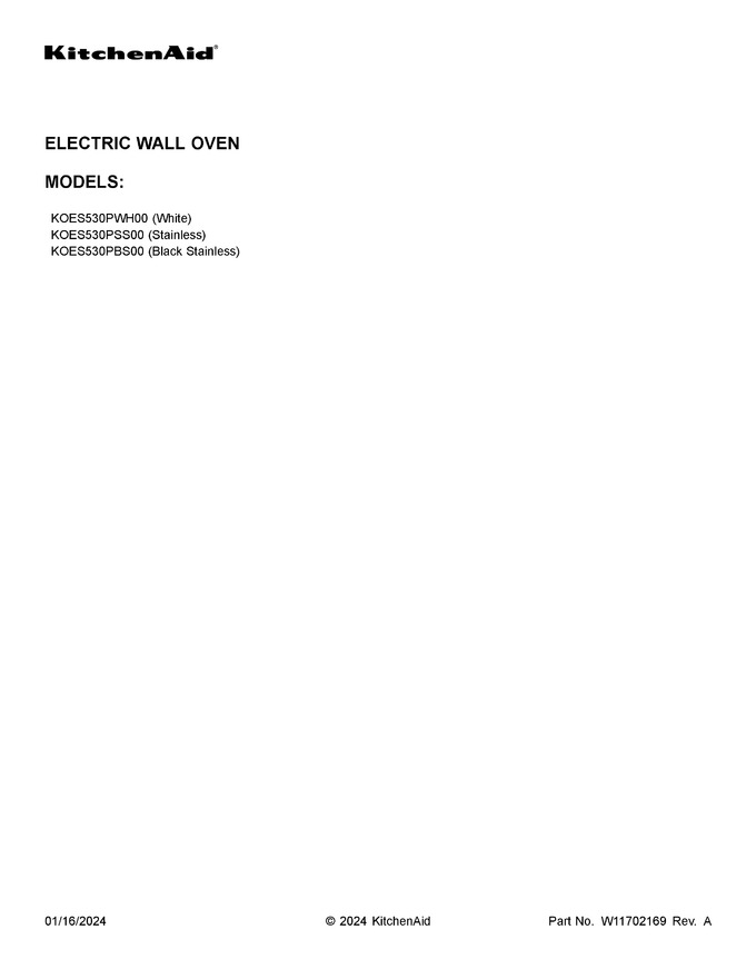Diagram for KOES530PWH00