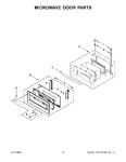 Diagram for 08 - Microwave Door Parts