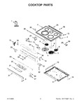 Diagram for 02 - Cooktop Parts