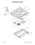 Diagram for 02 - Cooktop Parts