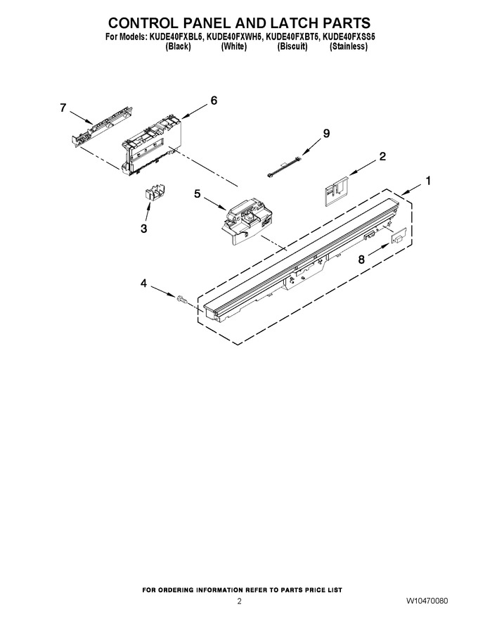 Diagram for KUDE40FXBT5