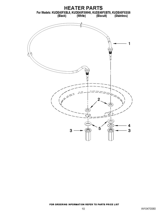 Diagram for KUDE40FXWH5