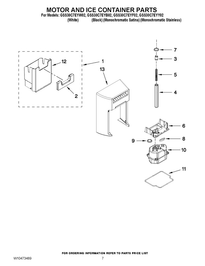 Diagram for GSS30C7EYW02