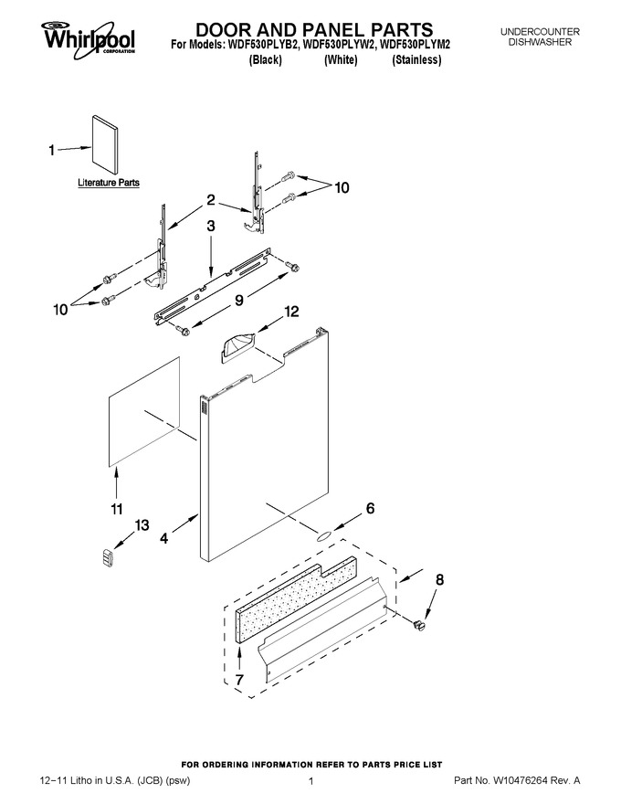 Diagram for WDF530PLYW2