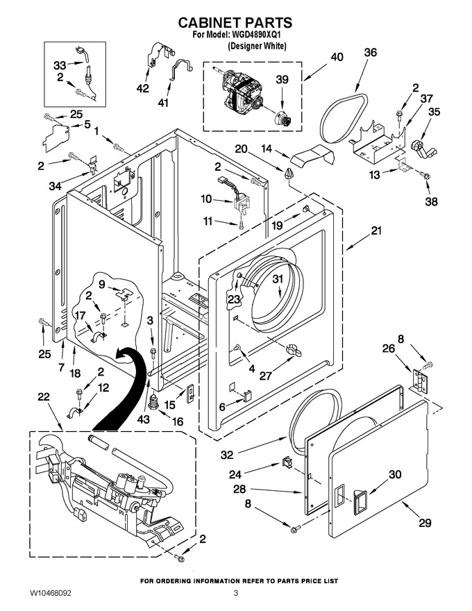 Diagram for WGD4890XQ1