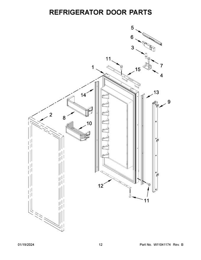Diagram for JF36NXFXDE01