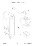 Diagram for 05 - Freezer Liner Parts