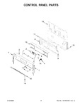 Diagram for 03 - Control Panel Parts