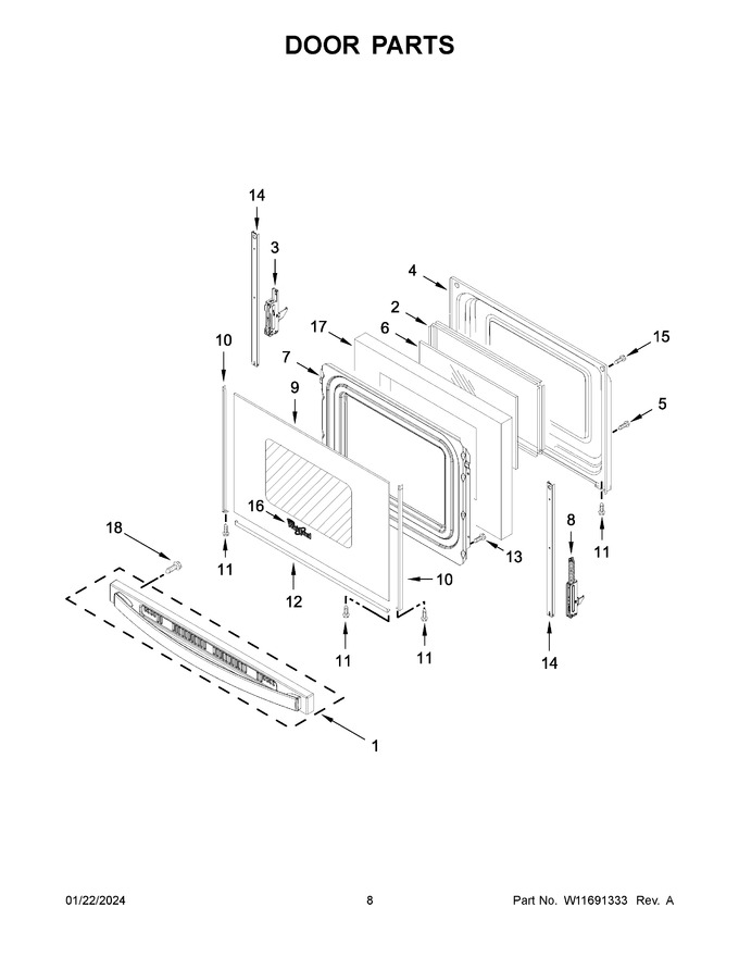 Diagram for WFE550S0LV3