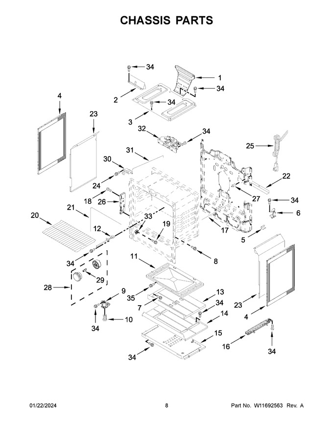 Diagram for WFG525S0JV6