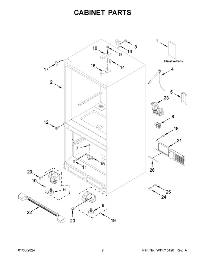 Diagram for MBF2258FEZ08