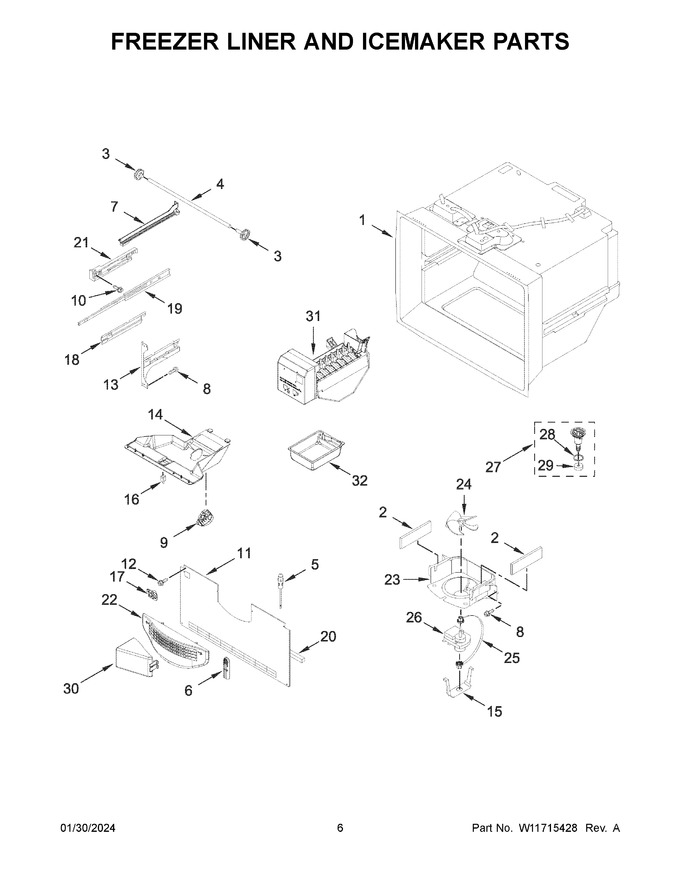 Diagram for MBF2258FEZ08
