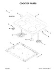 Diagram for 02 - Cooktop Parts