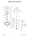 Diagram for 04 - Basket And Tub Parts