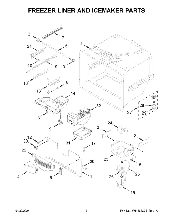 Diagram for WRB322DMHV05