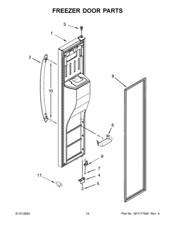 Diagram for WRS555SIHZ08