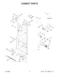 Diagram for 02 - Cabinet Parts