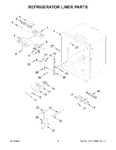 Diagram for 03 - Refrigerator Liner Parts