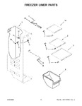 Diagram for 05 - Freezer Liner Parts