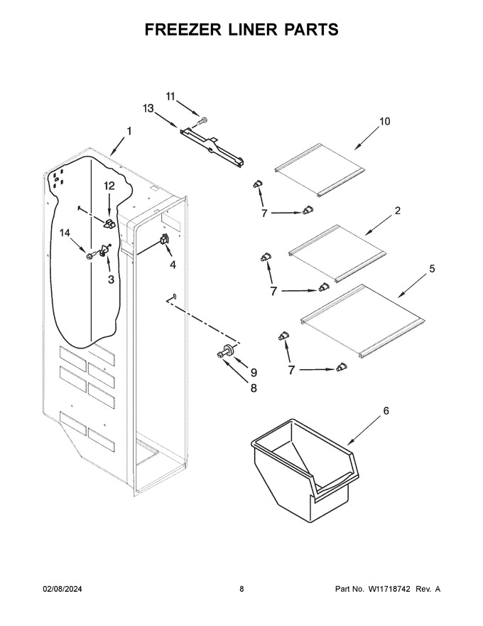 Diagram for WRS321SDHW10