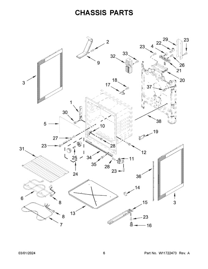 Diagram for WFES3330RV0