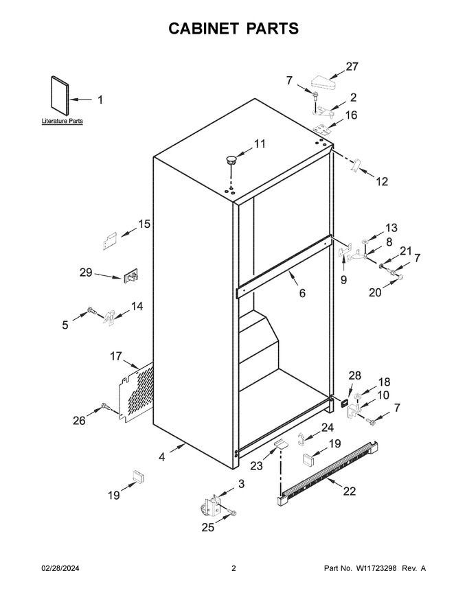 Diagram for WRT311FZDW05