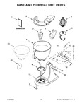Diagram for 03 - Base And Pedestal Unit Parts
