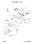 Diagram for 02 - Cooktop Parts