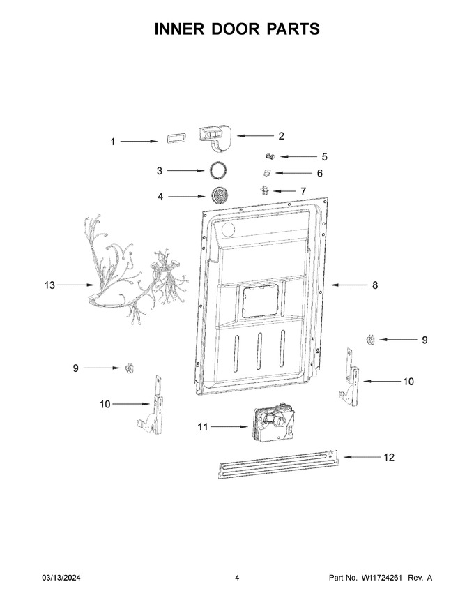 Diagram for WDPS5118PB0