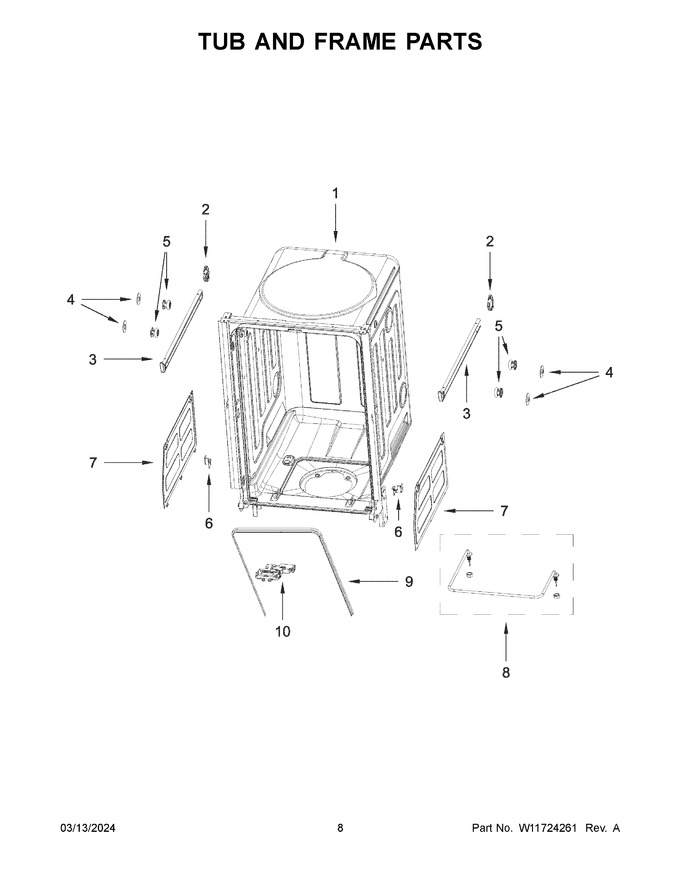 Diagram for WDPS5118PW0