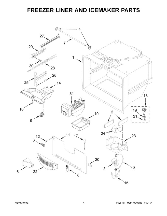 Diagram for WRFF5333PZ00