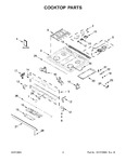 Diagram for 02 - Cooktop Parts