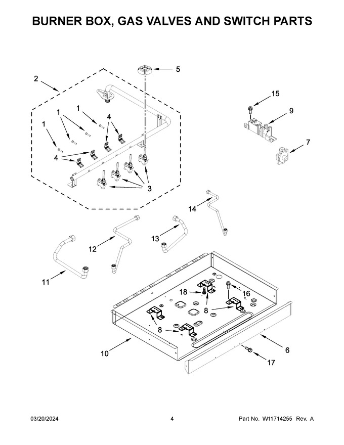 Diagram for WCGK5030PV00