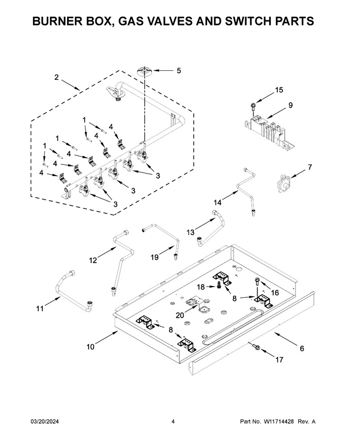 Diagram for WCGK5036PV00