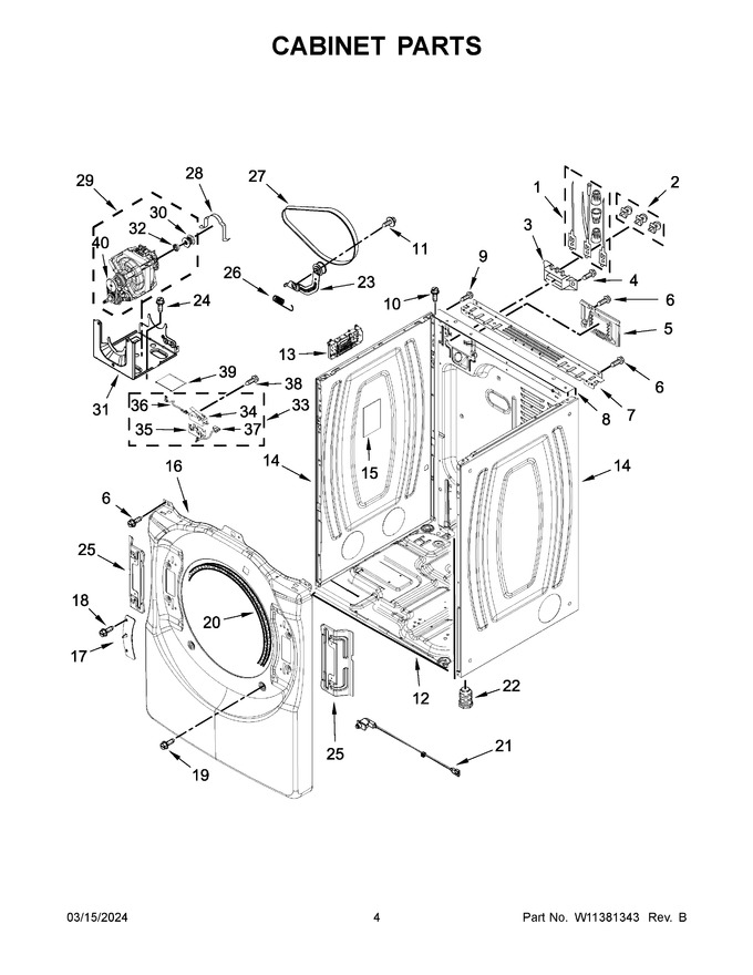Diagram for WED560LHW1