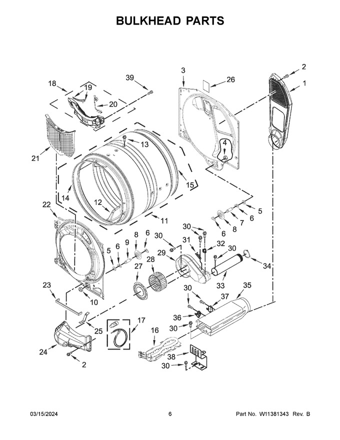 Diagram for WED560LHW1