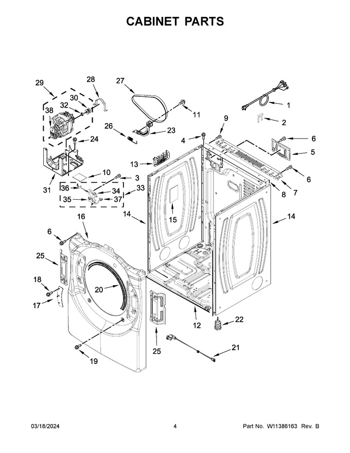 Diagram for YWED560LHW1