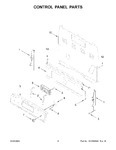 Diagram for 03 - Control Panel Parts