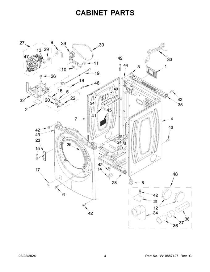 Diagram for WGD7590FW0
