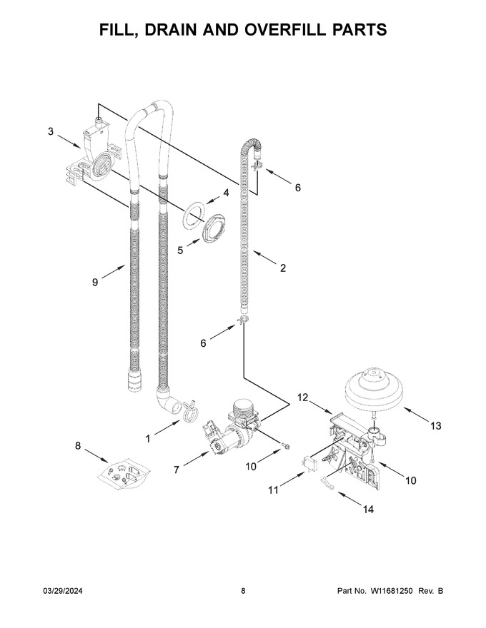 Diagram for WDP560HAMW1